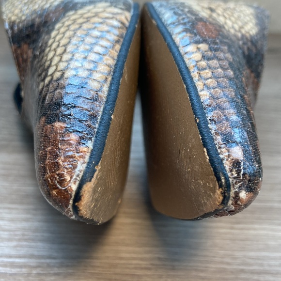 Chinese laundry Marnie pytho snake slide mules 6,5/37 - Picture 8 of 15